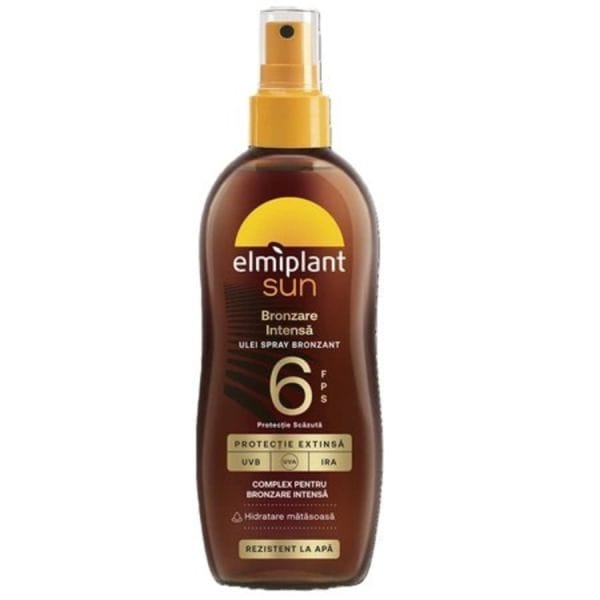 Elmiplant Self-tanning Oil With Sun Protection SPF 6  Autobronzant 150 ml